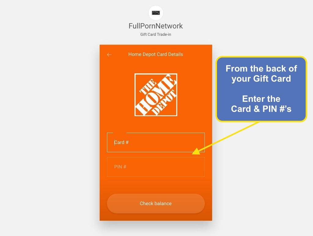 Join Full Porn Network with Gift Cards - Step 5